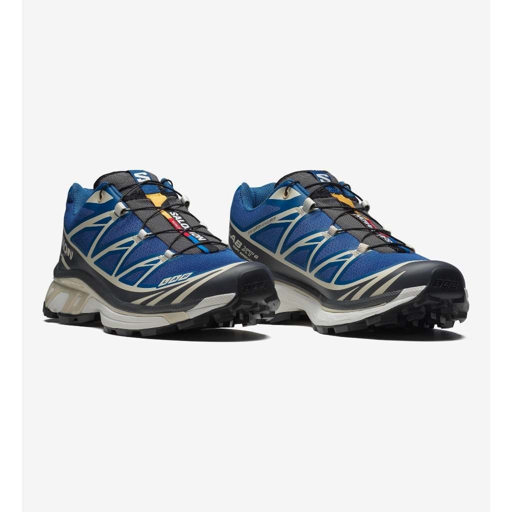 XT-6 - Dark Blue/Almond Milk/Asphalt