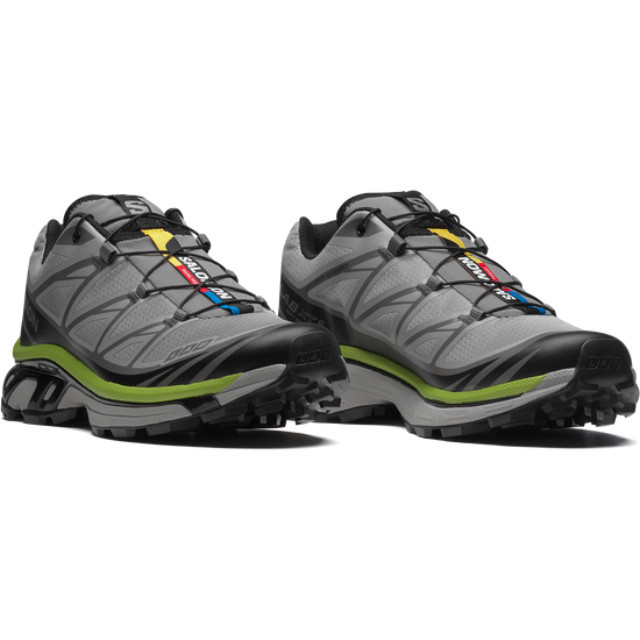 XT-6 - Alloy/Black/Dark Citron