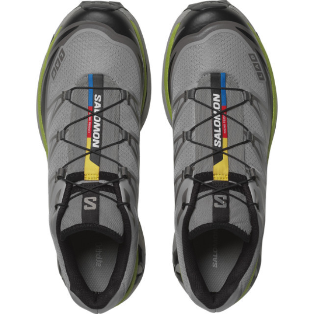 XT-6 - Alloy/Black/Dark Citron