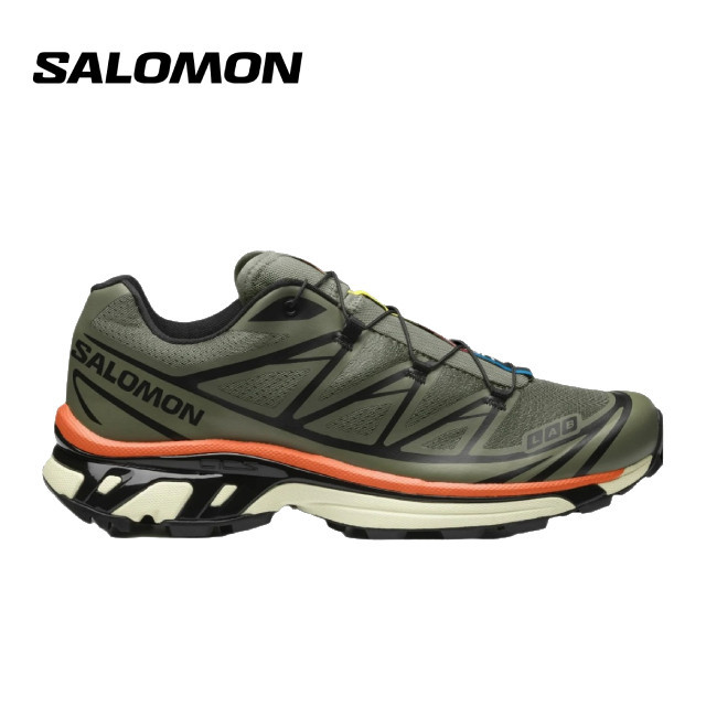 SALOMON Unisex XT-6 - Dlicgr/Black/Redora