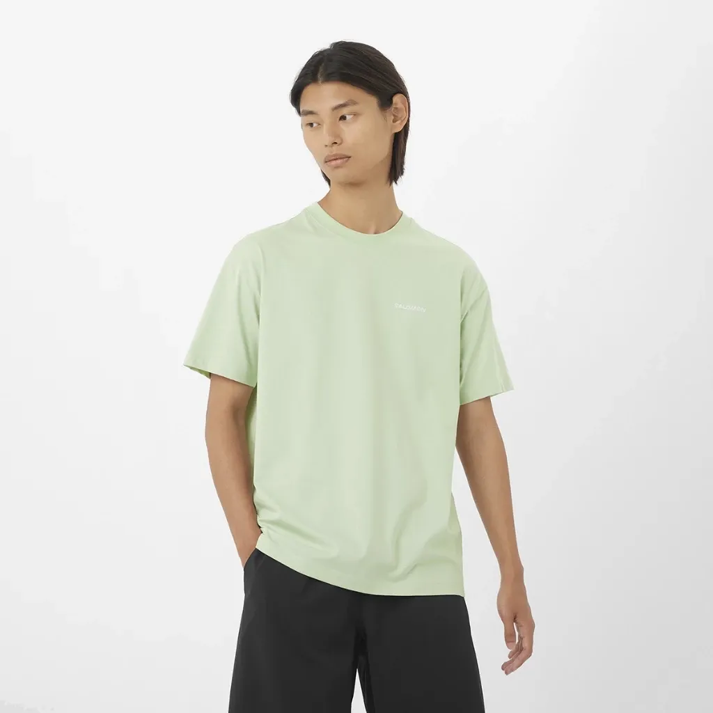 LOGO RX SS TEE SEA FOAM