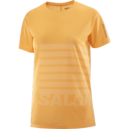 SALOMON WOMEN SENSE AERO SS TEE GFX W WARM