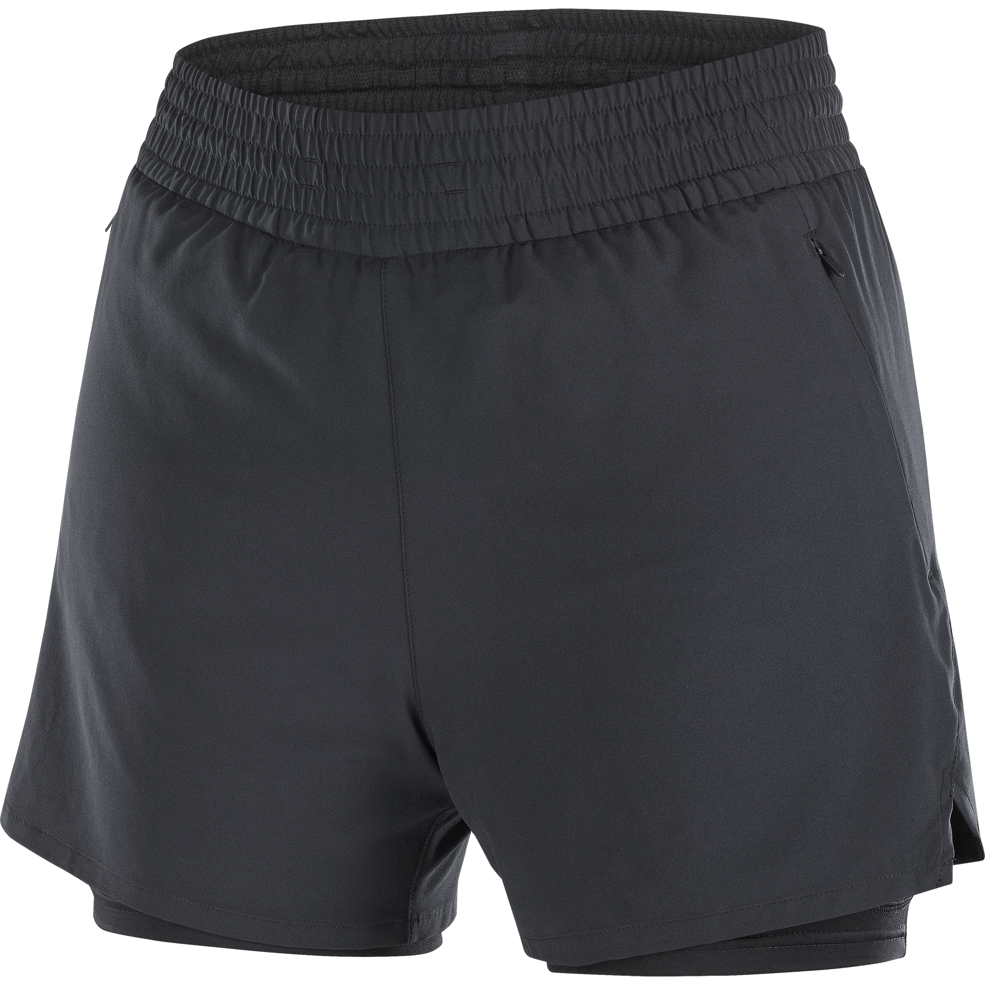 SALOMON WOMEN SHKout CORE 2IN1 SHTS 4 W DEEP BLACK