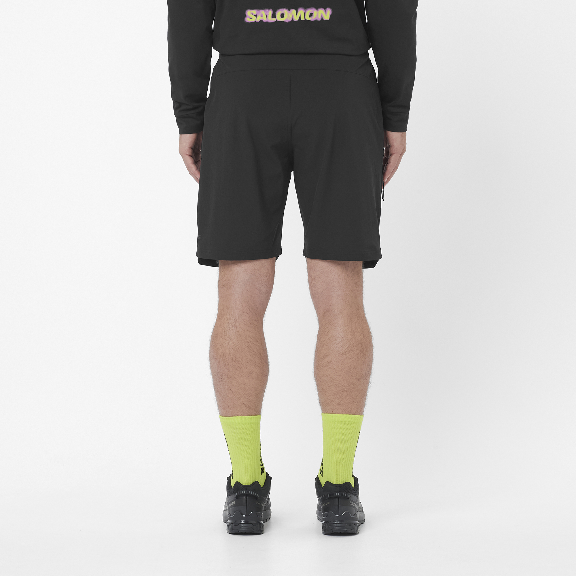 SALOMON MEN WAYFARER 2.0 SHORTS M DEEP BLACK