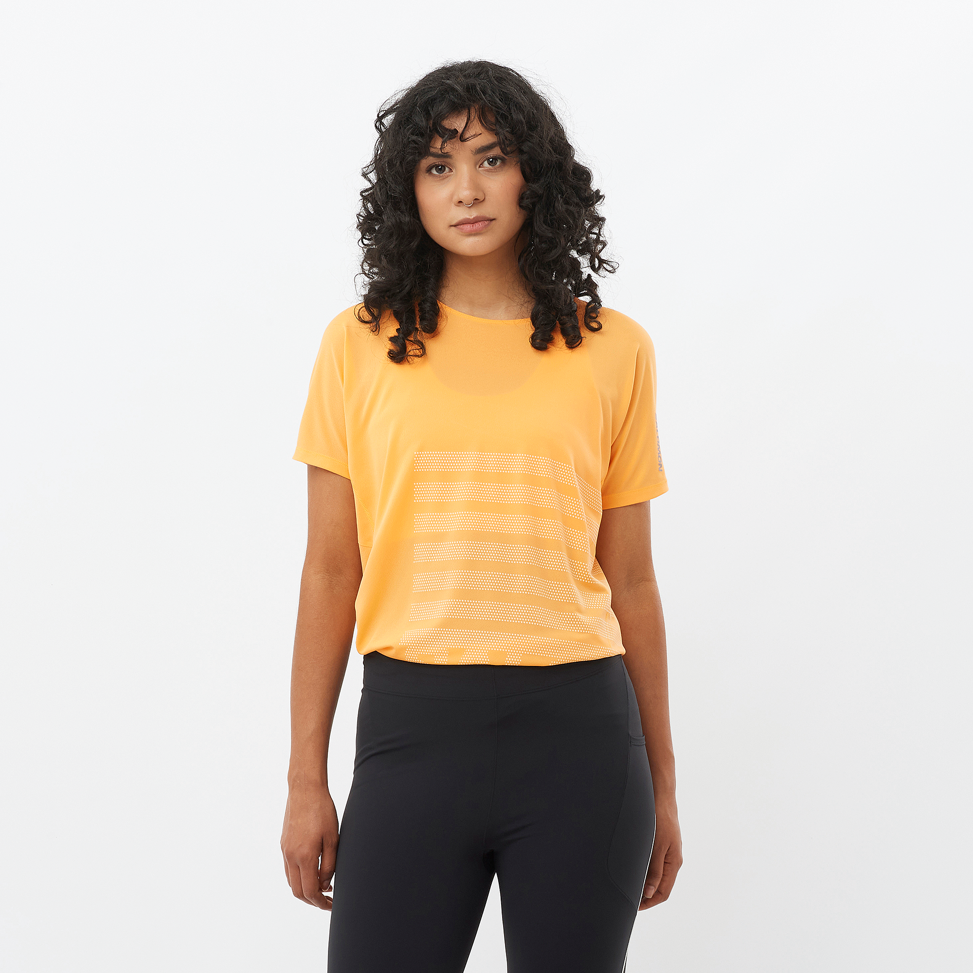 SALOMON WOMEN SENSE AERO SS TEE GFX W WARM