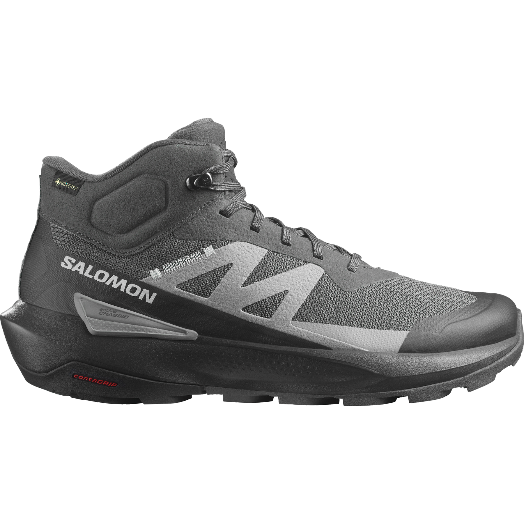 SALOMON MEN SHOES ELIXIR ACTIV MID GTX MGNT/PHANTM/S