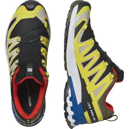 SALOMON XA PRO 3D V9 GTX GORE-TEX 27㎝ Salomon XA Pro 3D V9 GTX Wide Men's Outdoor Shoes - Black