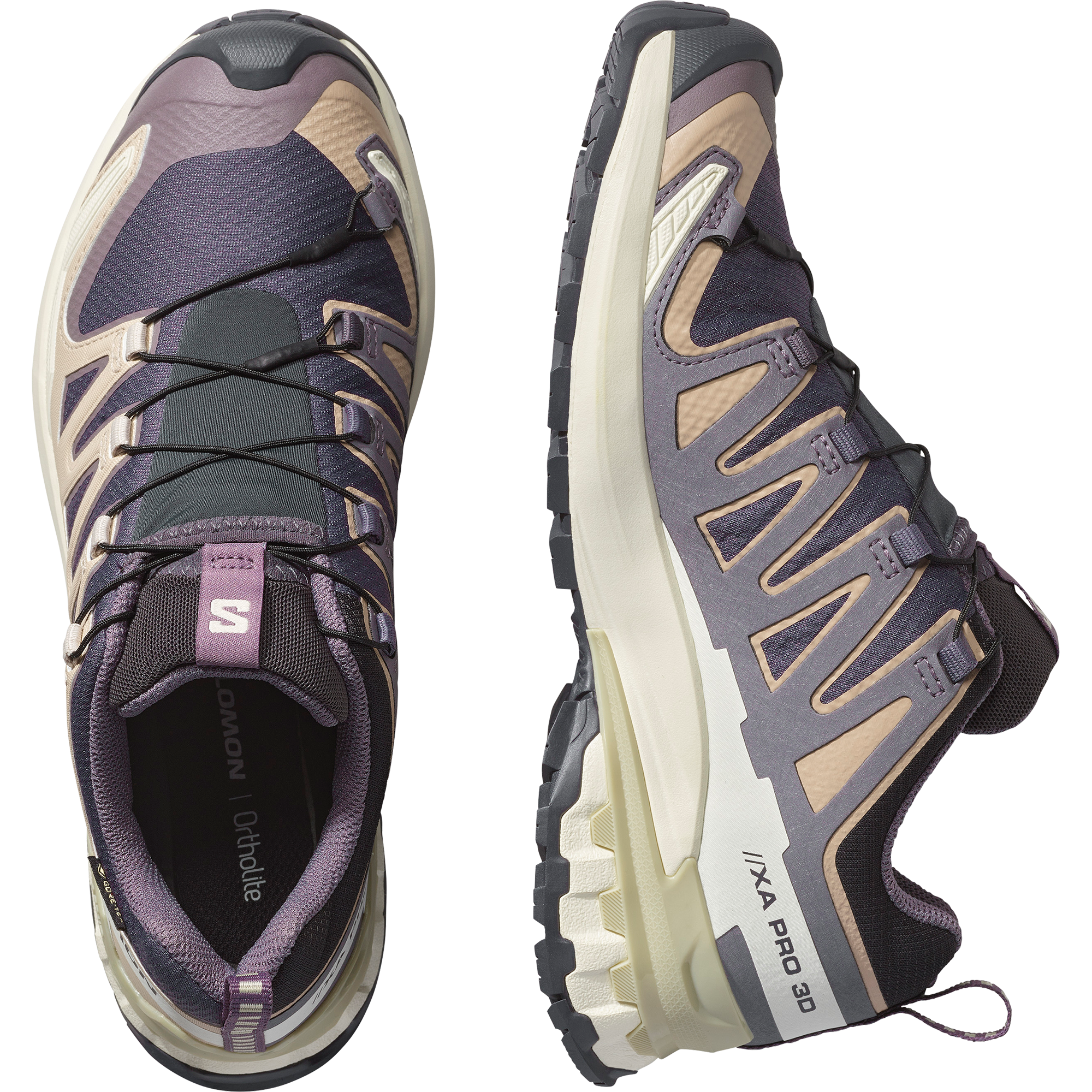 SALOMON WOMEN SHOES XA PRO 3D V9 GTX W 9 IRON/OXFORD/A