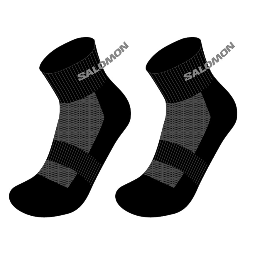SALOMON SOCKS EVASION ANKLE 2-PACK