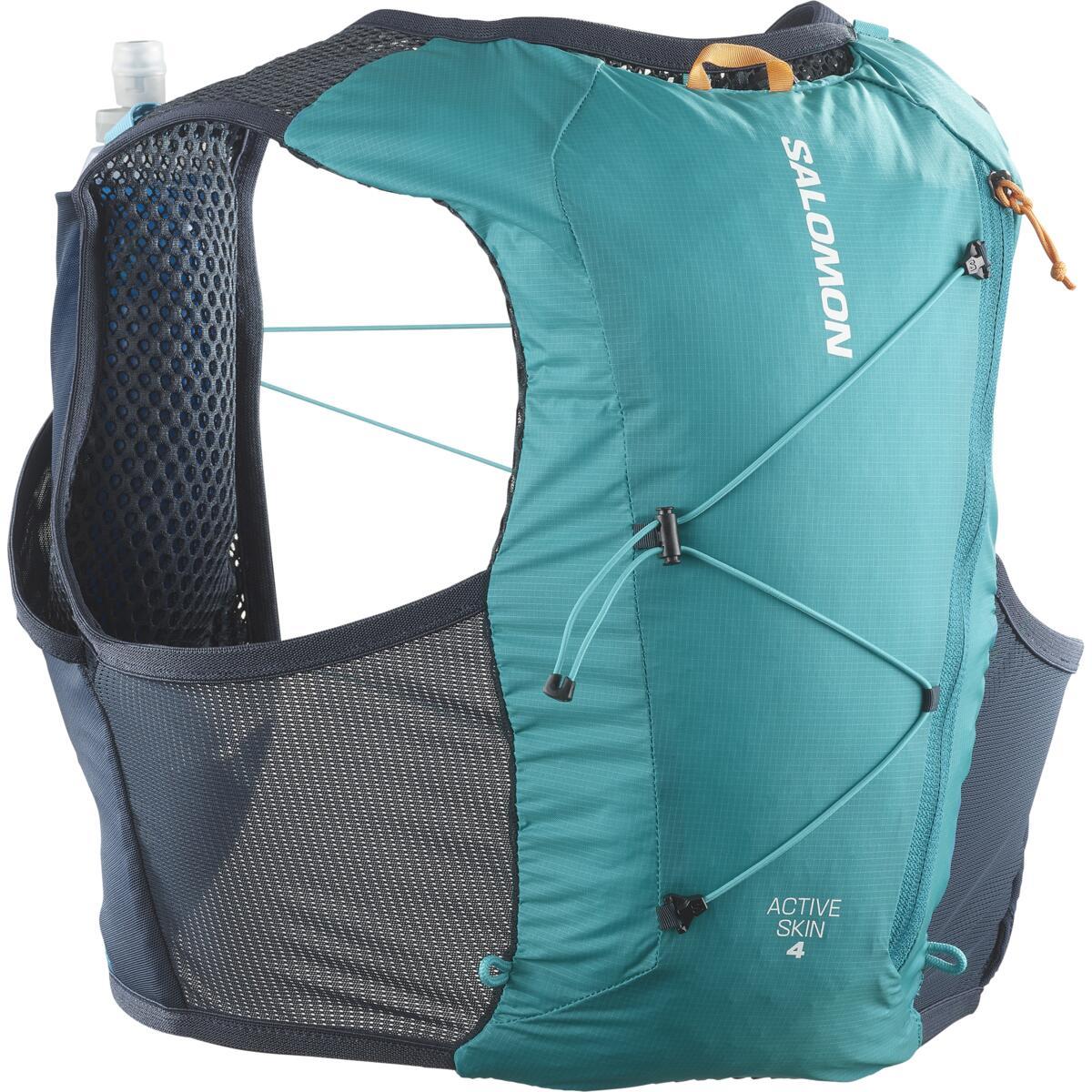 Salomon Active Skin 4 レッド Plecak Salomon Active Skin 4 Red Dahlia/High Risk Red