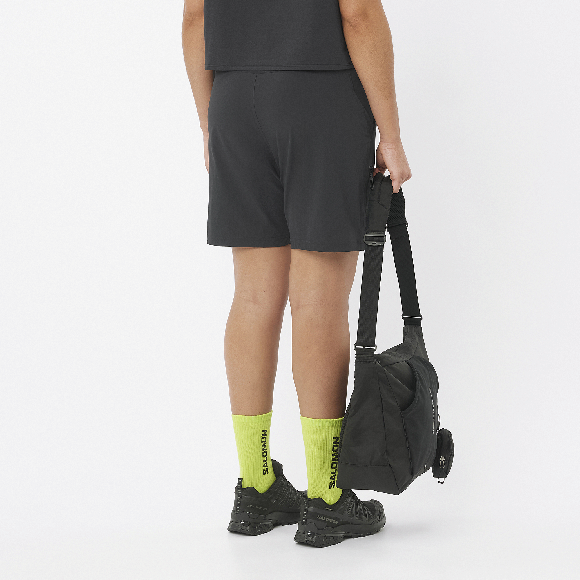 SALOMON WOMEN WAYFARER 2.0 SHORTS W DEEP BLACK