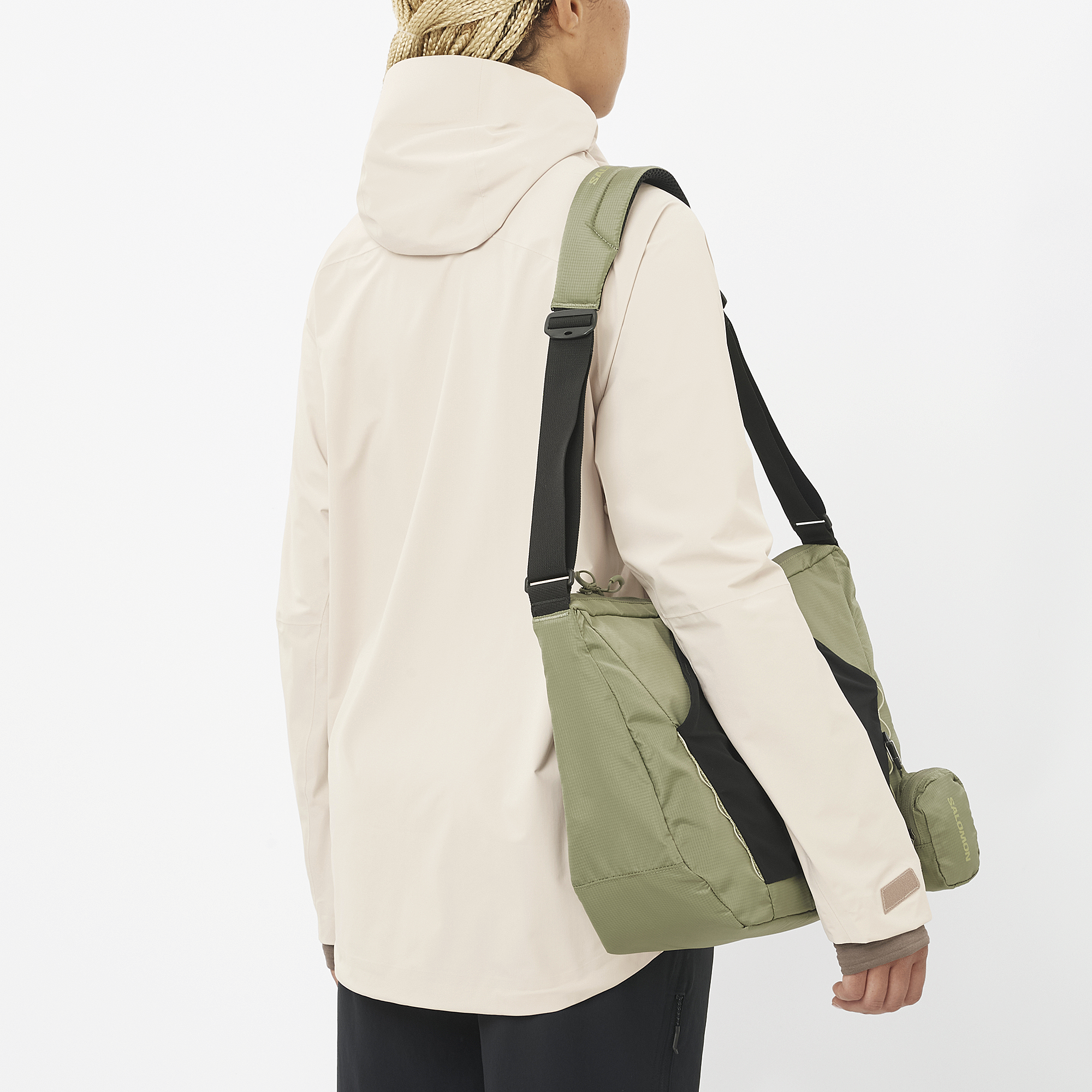 SALOMON WOMEN OUTERPATH PRO 2.5L JKT W SILVER CLOUD