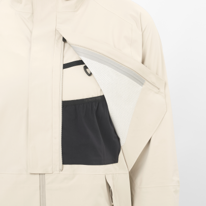 SALOMON WOMEN OUTERPATH PRO 2.5L JKT W SILVER CLOUD