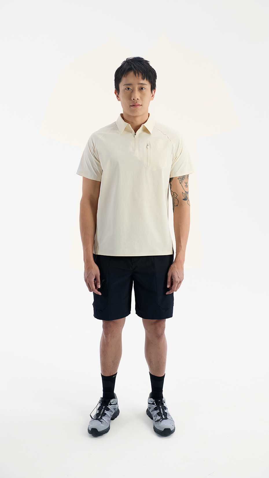 SALOMON Men L WOVEN POLO