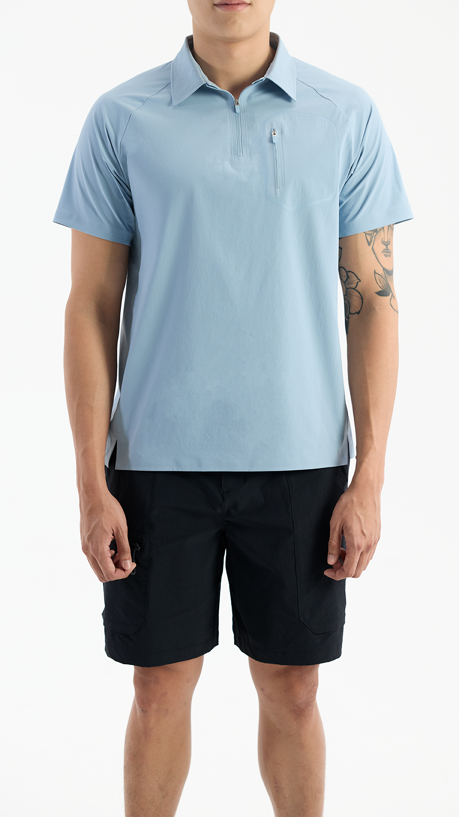 SALOMON Men L WOVEN POLO