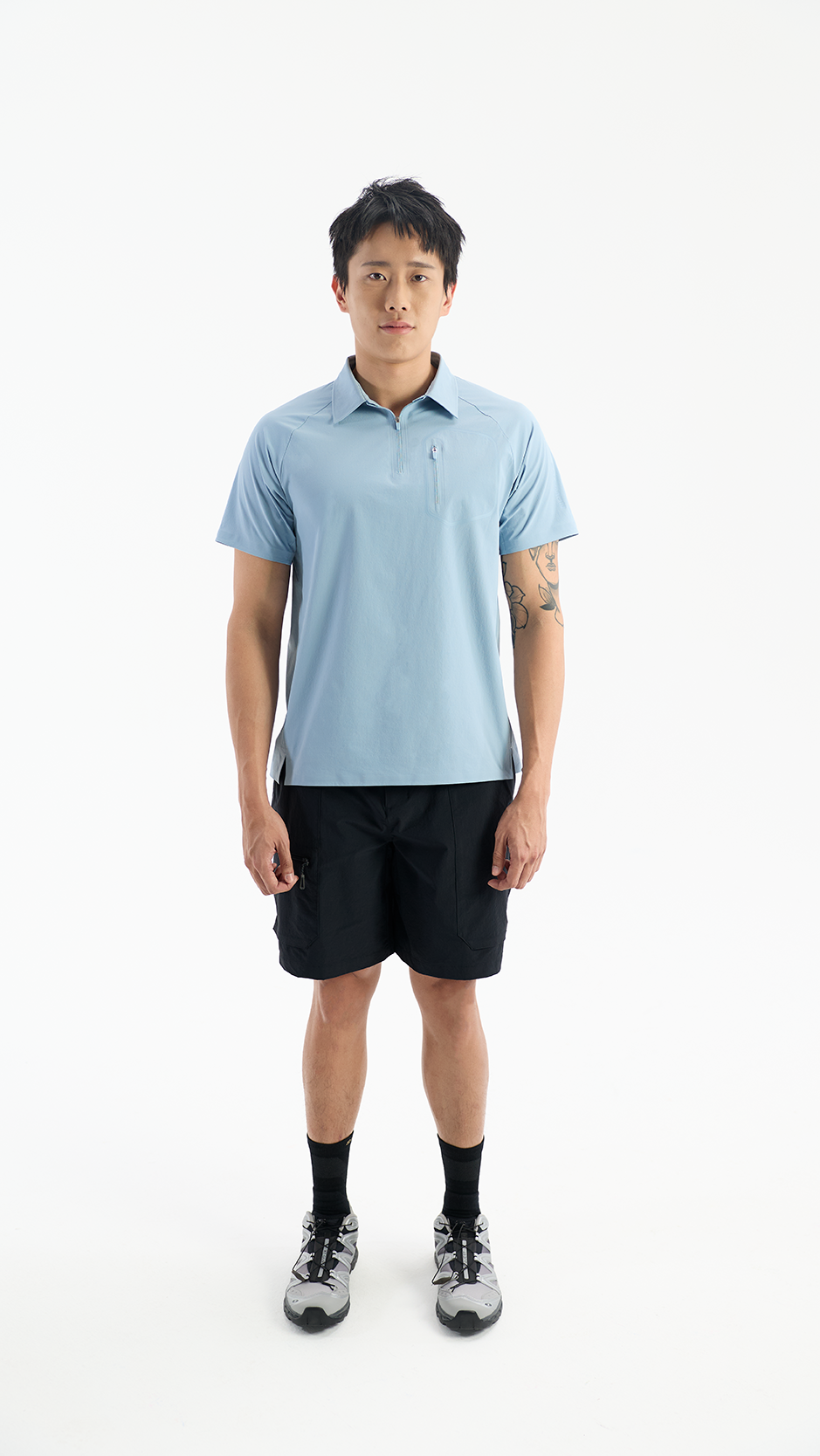 SALOMON Men L WOVEN POLO