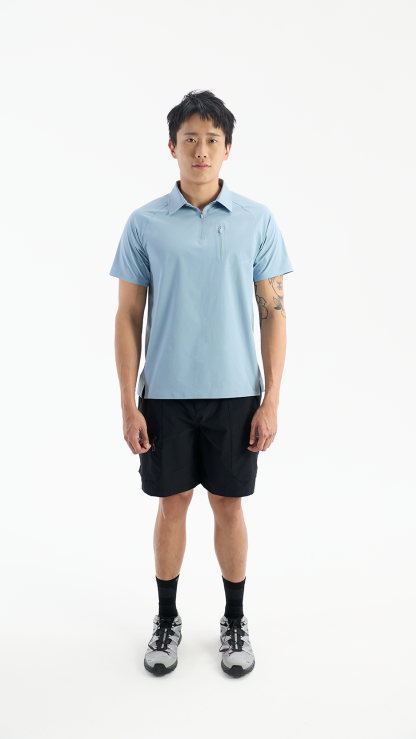 SALOMON Men L WOVEN POLO