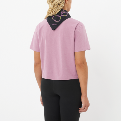 SALOMON WOMEN TRACKLINE SS TEE W VALERIAN