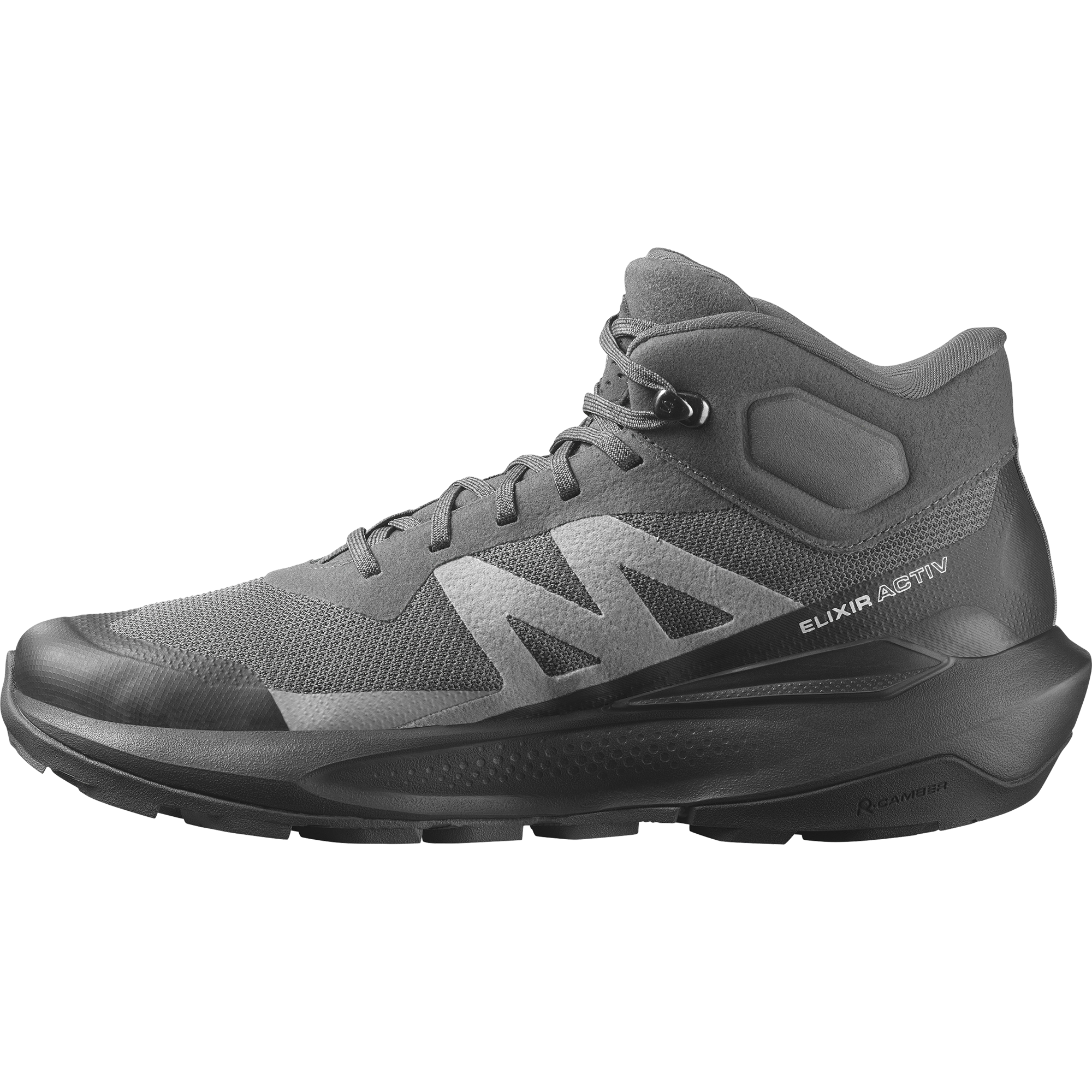 SALOMON MEN SHOES ELIXIR ACTIV MID GTX MGNT/PHANTM/S