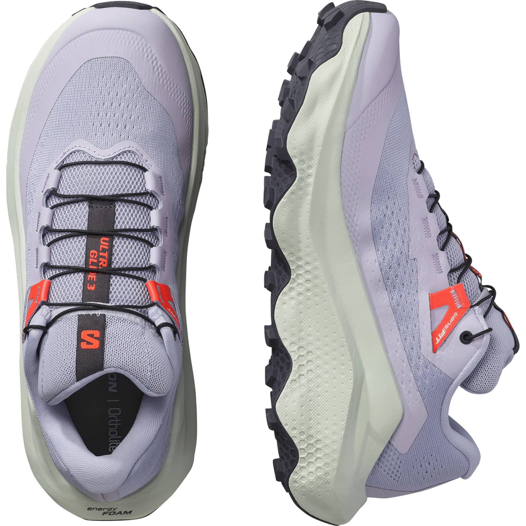 SALOMON WOMEN SHOES ULTRA GLIDE 3 W COSMIC/ICICLE/NEON