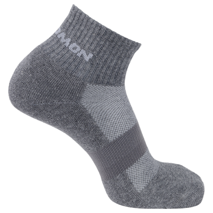 SALOMON SOCKS EVASION 2-PACK LIGHT GREY/MEDIUM G