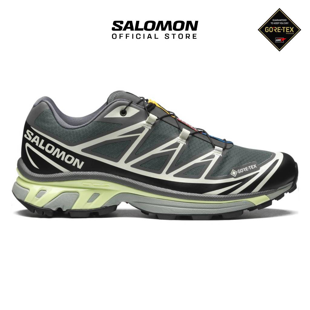 ★関税込★SALOMON★Salomon XT-6 Scarab Black★22-30cm Salomon Unisex XT-6 Scarab / Black / Epsom Low Top Sneakers
