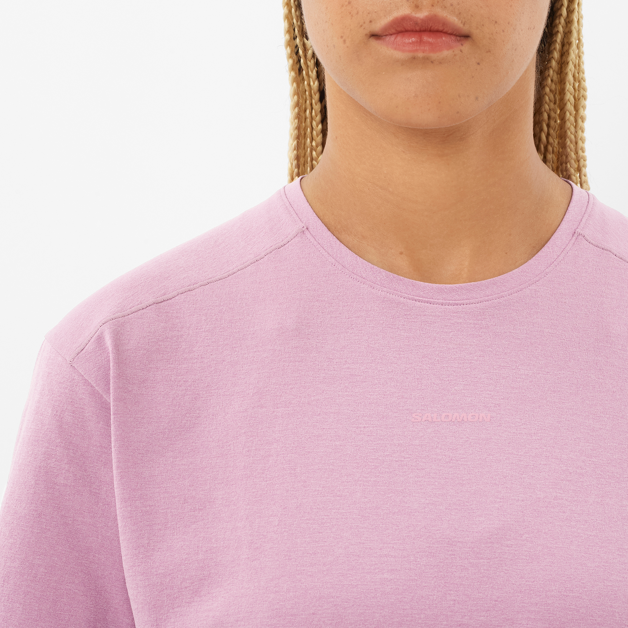 SALOMON WOMEN TRACKLINE SS TEE W VALERIAN