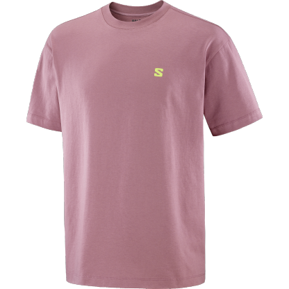 SALOMON MEN ROUND LOGO GRAPHIC DUSKY ORCHID