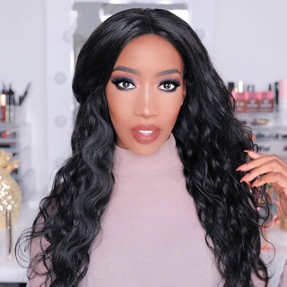 360 Transparent Lace Wave  Human Hair Wigs Lady Wig