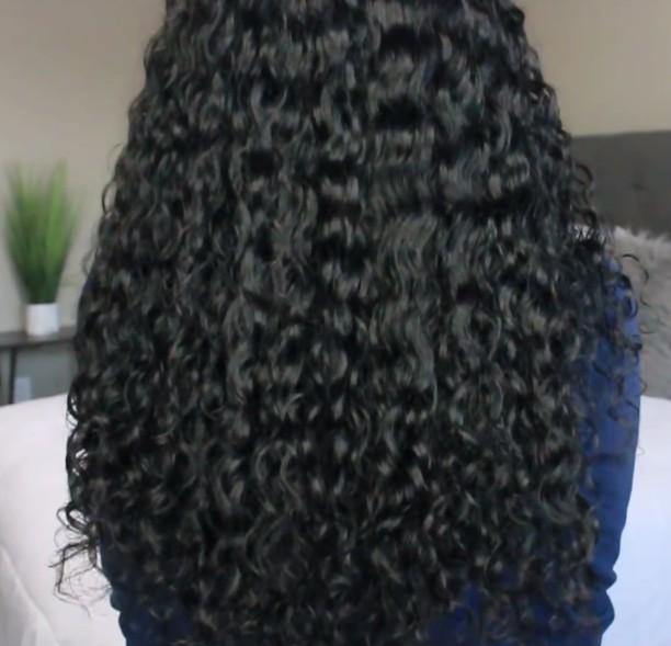 2019 NEW Super Natural Lace Long Curly Wig
