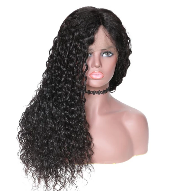 360 Lace Front Human Hair Wig With Baby Hair Wavy Brazilian Hair