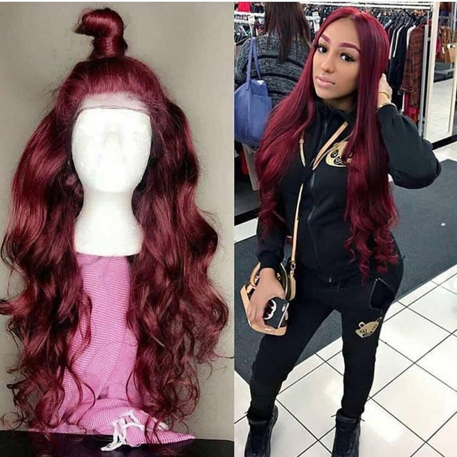 Brazilian 360 Lace Frontal Wave Wig Lady Wig