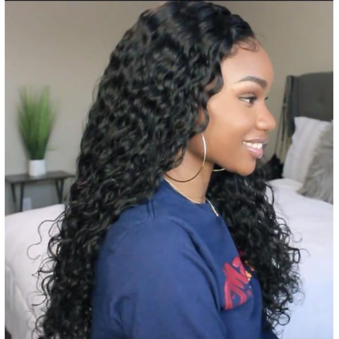 2019 NEW Super Natural Lace Long Curly Wig