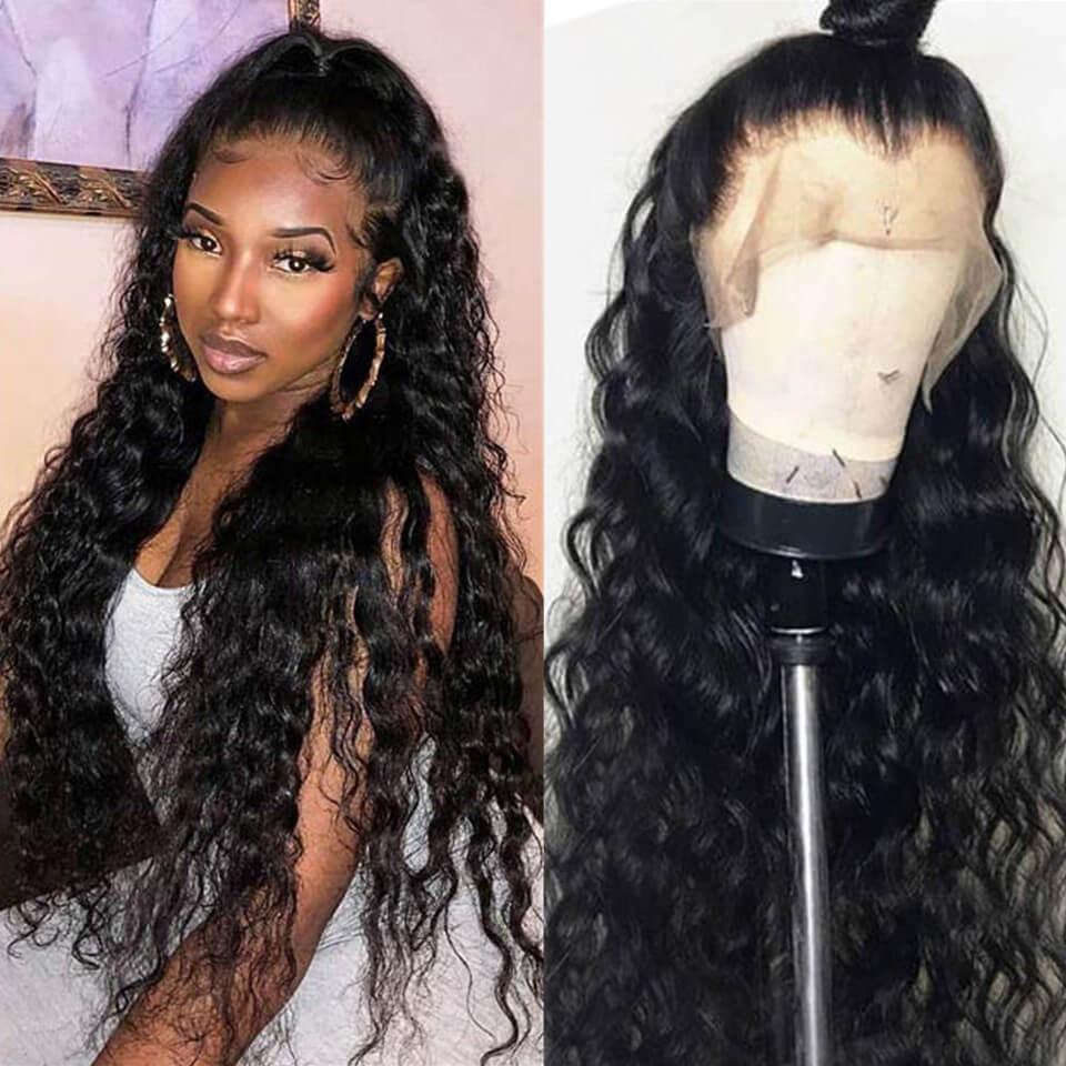 Brazilian 360 Lace Wig Body Wave Lace Frontal Human Hair Wig Lady Wig