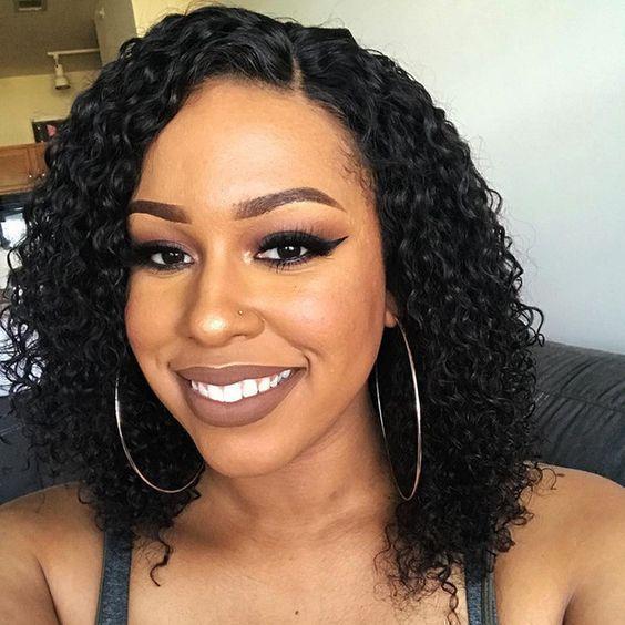 Affordable Shoulder Length  Curly Wig