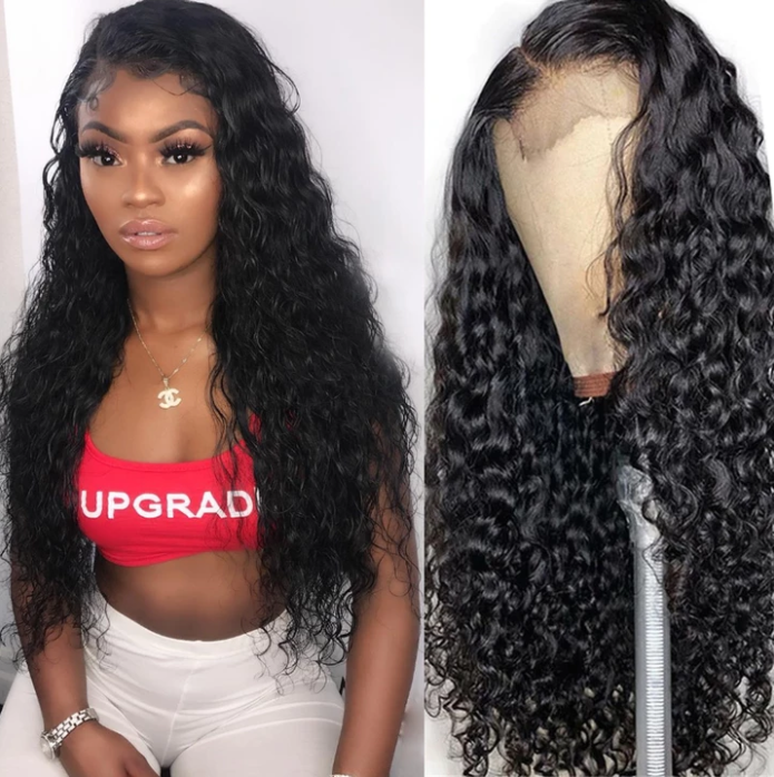 360 Lace Front Human Hair Wig With Baby Hair Wavy Brazilian Hair