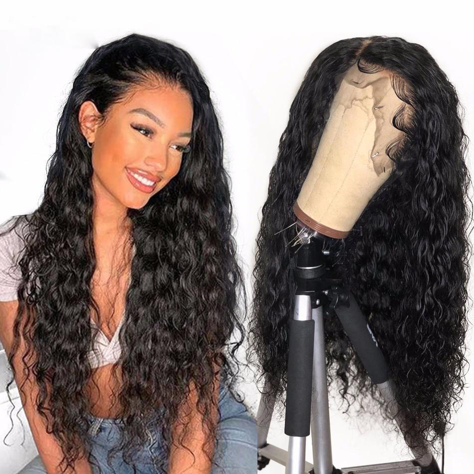 Brazilian 360 Lace Human Hair Curls Wigs Lady Wig