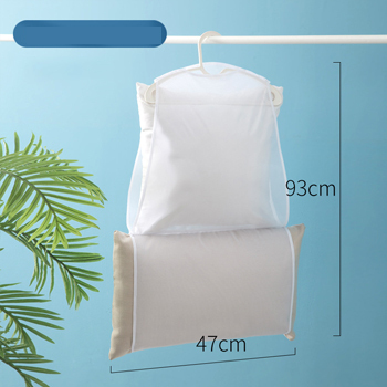 Multifunctional outdoor windproof household pillow drying net