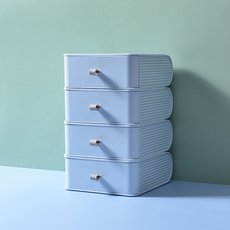 Desktop Drawer Type Stackable Storage Box Organizer