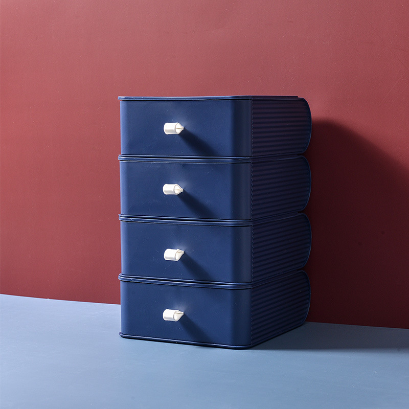 Desktop Drawer Type Stackable Storage Box Organizer