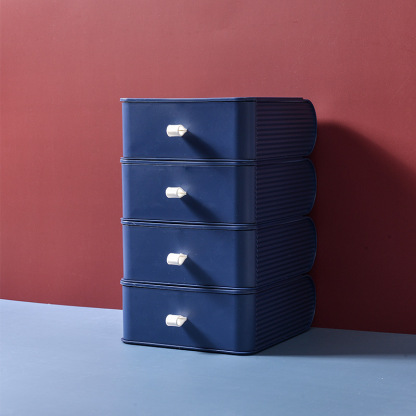 Desktop Drawer Type Stackable Storage Box Organizer