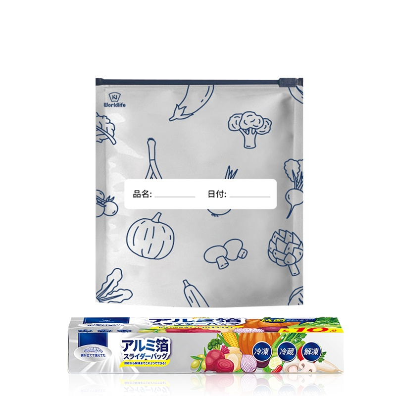 Aluminum foil fresh-keeping bag