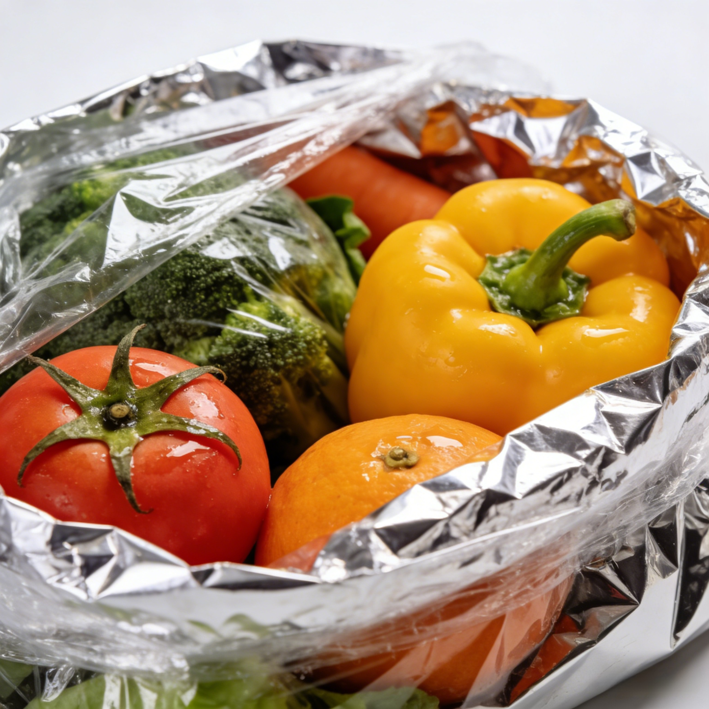 Aluminum foil fresh-keeping bag