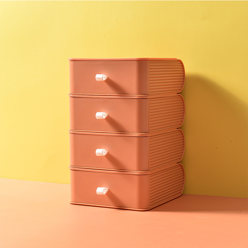 Desktop Drawer Type Stackable Storage Box Organizer