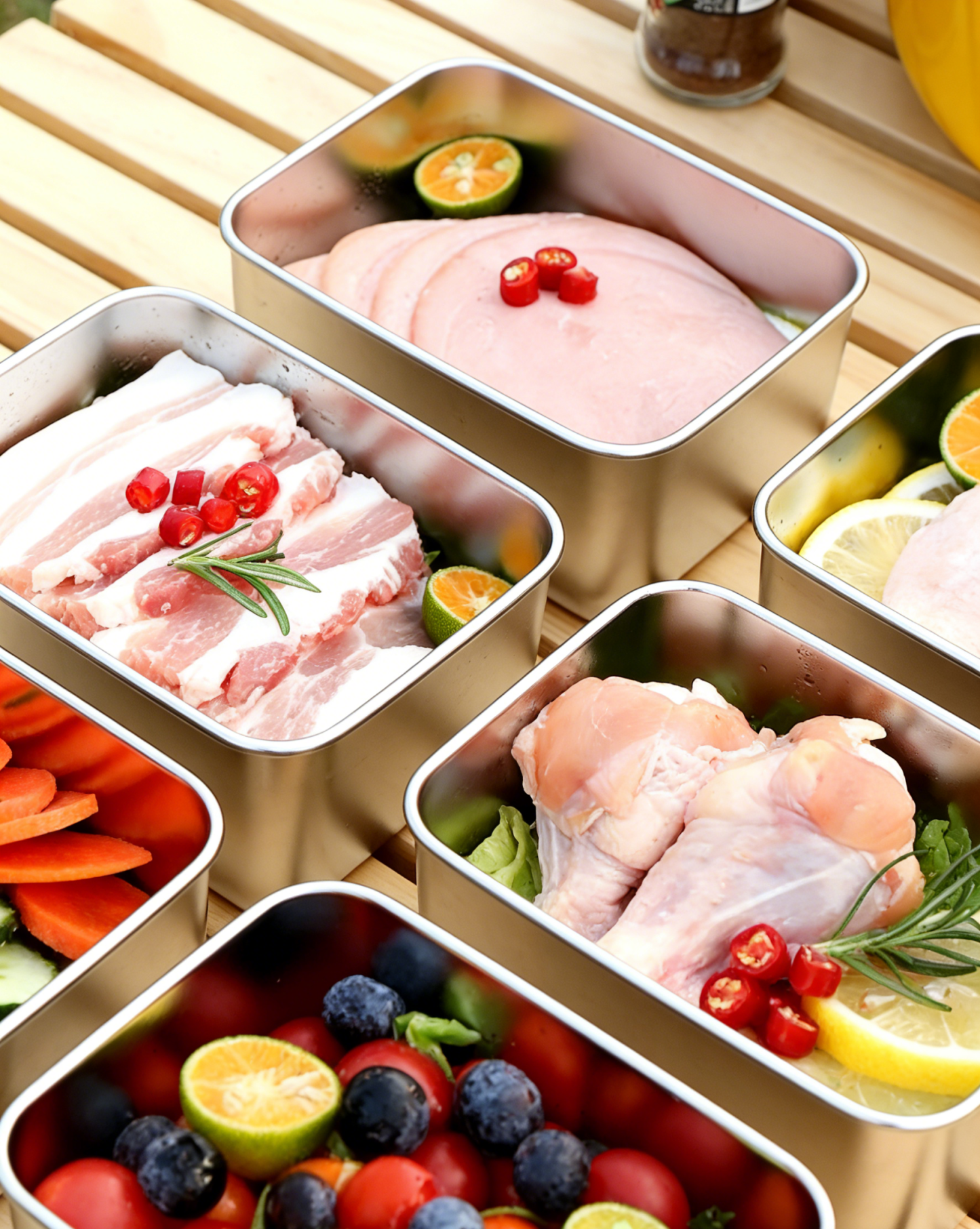 Stainless steel fresh-keeping box, sealed and fresh-keeping