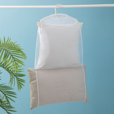 Multifunctional outdoor windproof household pillow drying net
