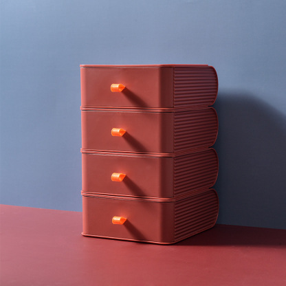 Desktop Drawer Type Stackable Storage Box Organizer