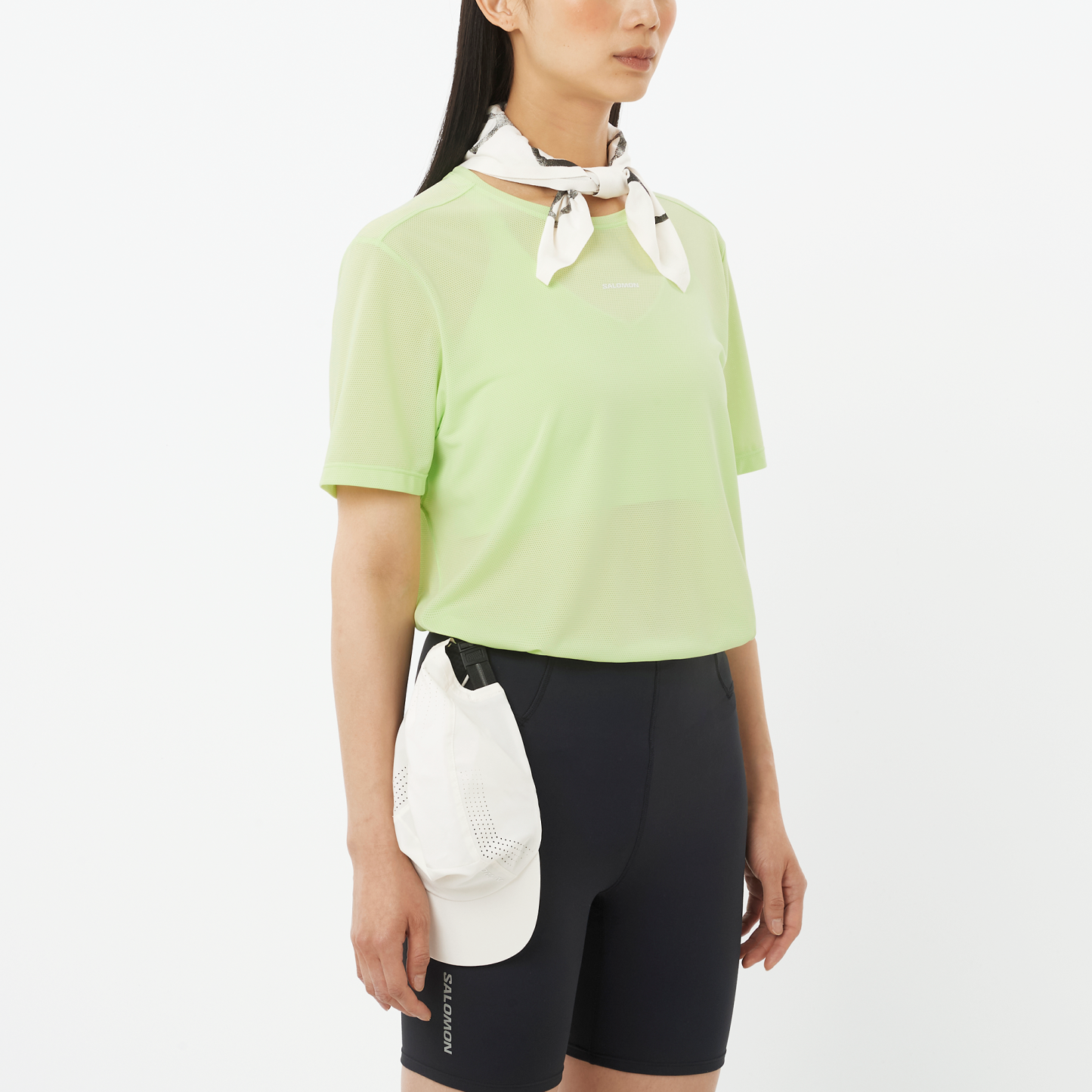 SALOMON WOMEN SHKOUT CORE SS TEE BUTTERFLY