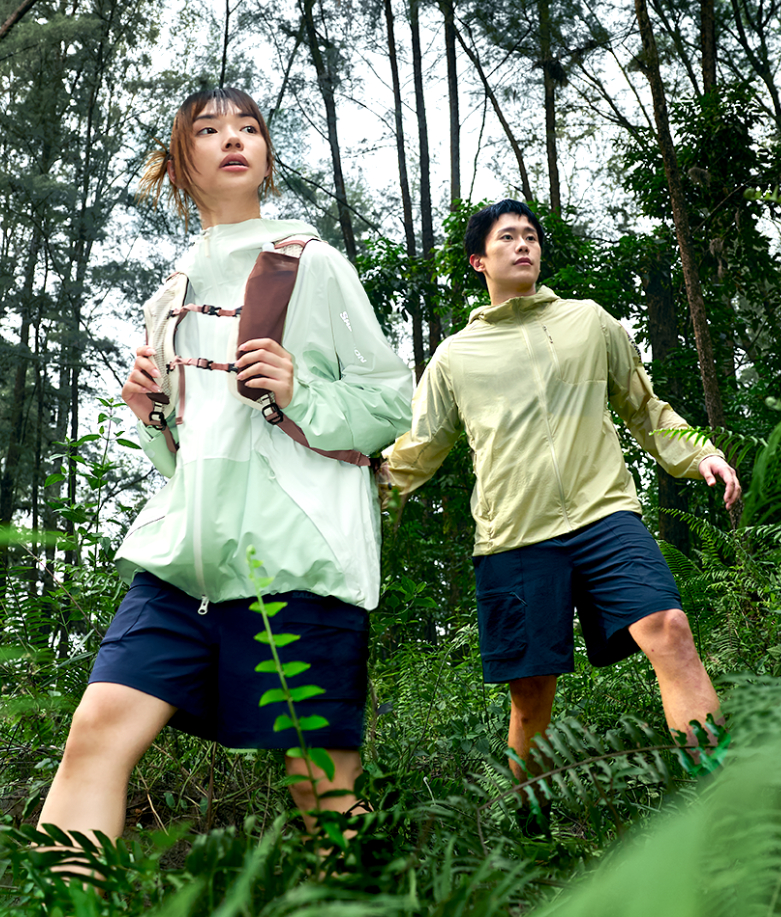 00s salomon shell puffer jacket ライムグリーン Made for The Wild – SALOMON SG