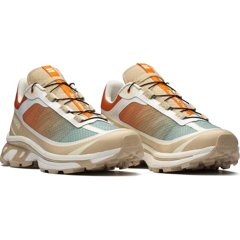 23.5 cm SALOMON White (U)XT-6 FT オレンジ 靴